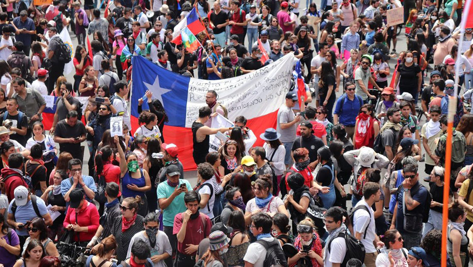 Chile en nueva jornada de huelga nacional