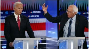At Democratic debate, all candidates agree: Trump must go