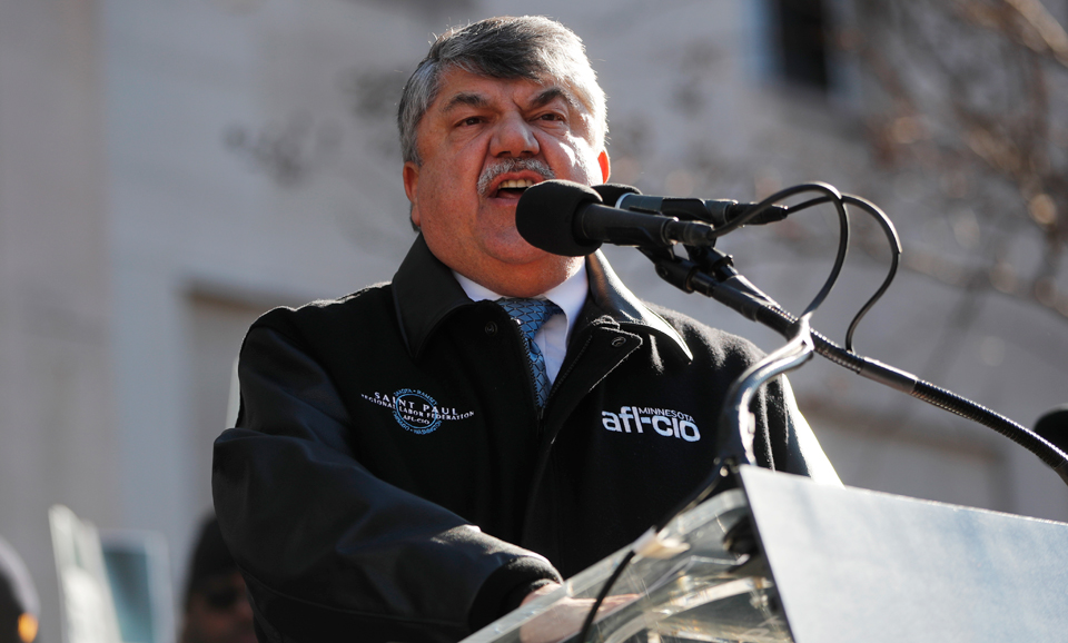 AFL-CIO President Trumka and other union leaders condemn Bolivian coup