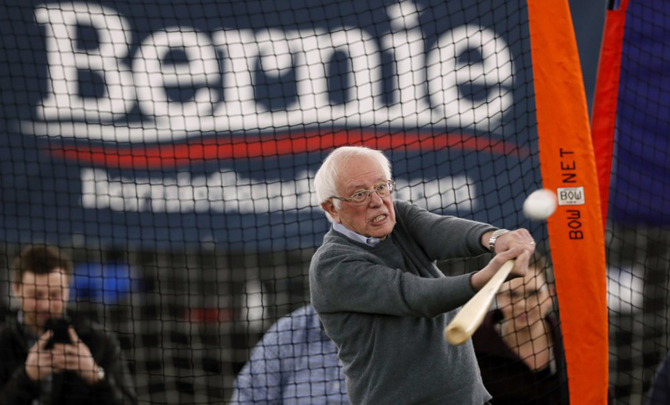 Bernie at bat? Sanders makes pitch for minor leagues