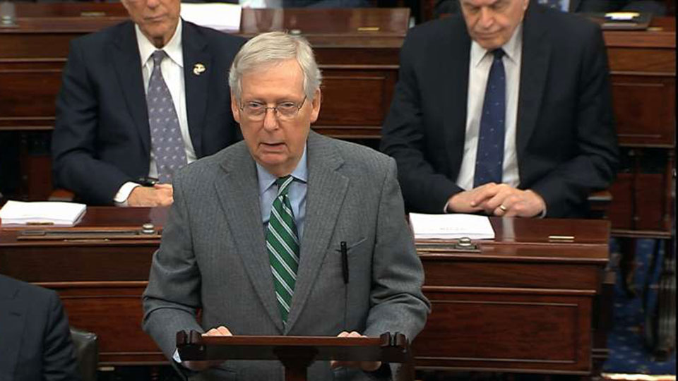 McConnell impeachment rules a travesty against the Constitution and the people