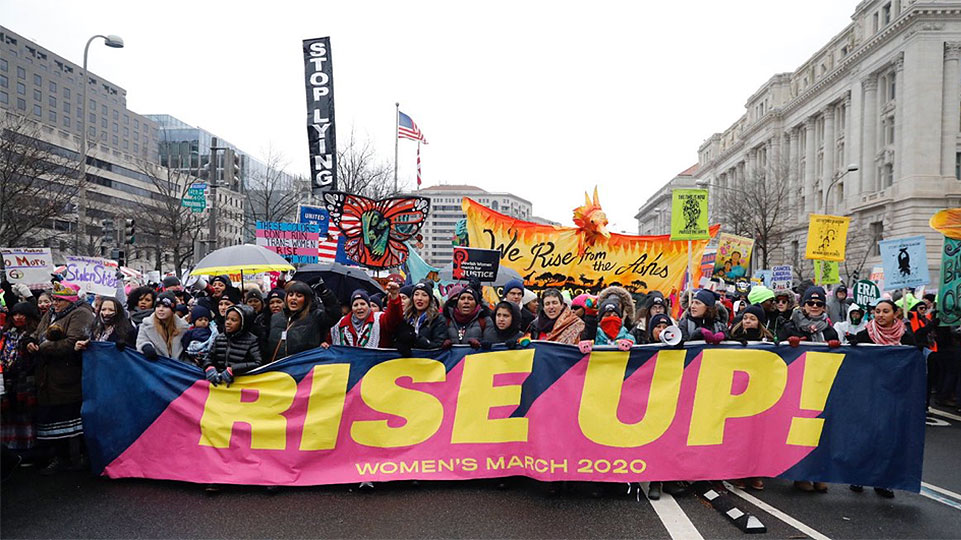 Women across the country rise up against Trump