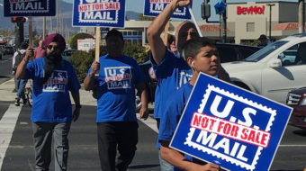 Postal workers use video for “U.S. Mail Not For Sale” campaign