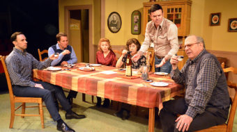World premiere ‘Sunday Dinner’: Family dysfunction writ large on a small stage