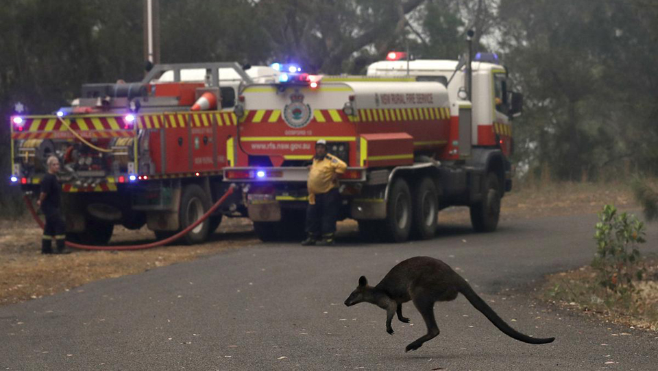 Australia’s climate change-denying prime minister tries to dodge blame for fires