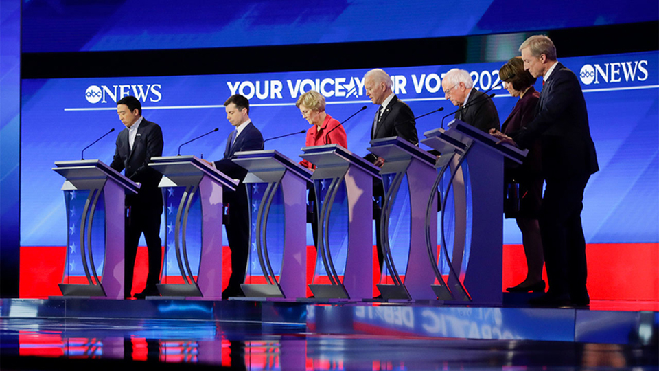 After Bloomberg, climate was public enemy no. 2 at Nevada Democratic debate