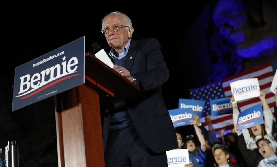 ‘Unelectable’ Bernie Sanders scores overwhelming win in Nevada caucuses
