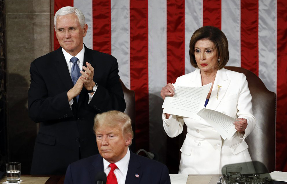 Trump’s State of the Union breaks his lies-per-minute record