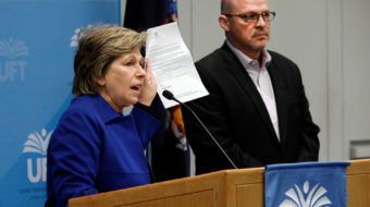 AFT’s Weingarten, union nurses: Force firms to produce life-saving devices