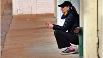 Silent streets: The homeless, the financially desperate, and essential services carry on