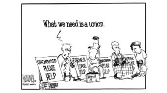 ‘Economic remedy for a post-pandemic economy: Unions.’