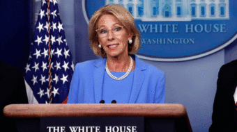 DeVos rescinds Title IX rule protecting student survivors of sexual violence