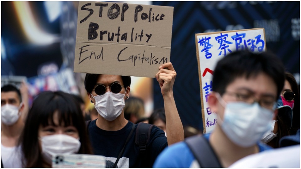 Activists in Japan join the global Black Lives Matter movement