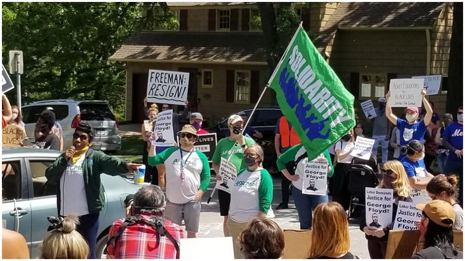 Trumka, other labor leaders, commit unions to the fight against racism