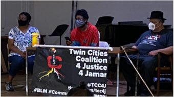 National Alliance Against Racist and Political Repression brings CPAC demand to Minneapolis