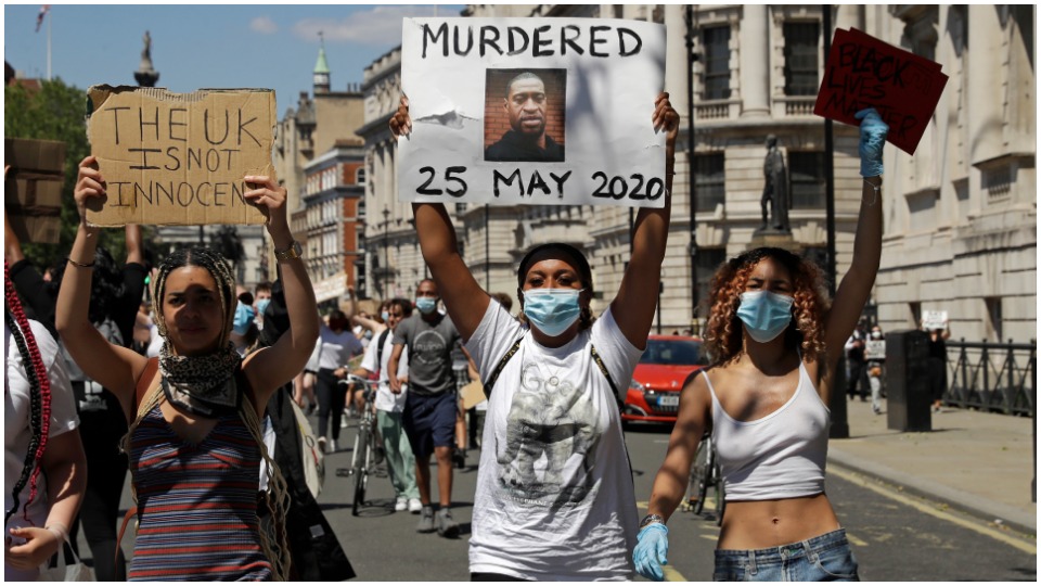 Black Lives Matter U.K.: London activists demand justice for George Floyd