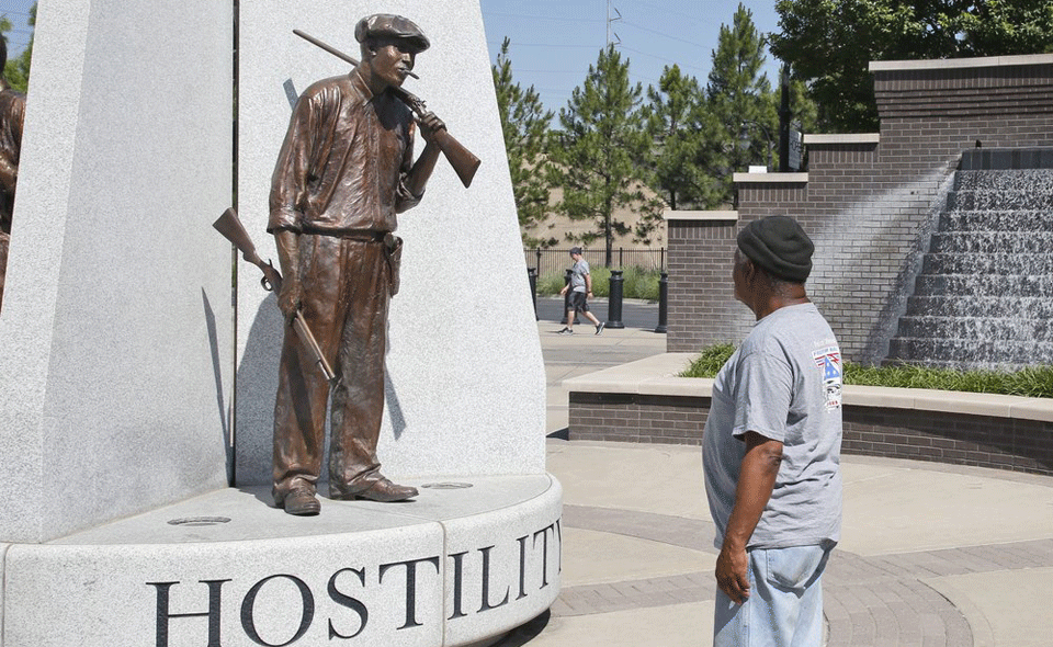 Near Trump’s rally site, African American Tulsa lives with fiery legacy