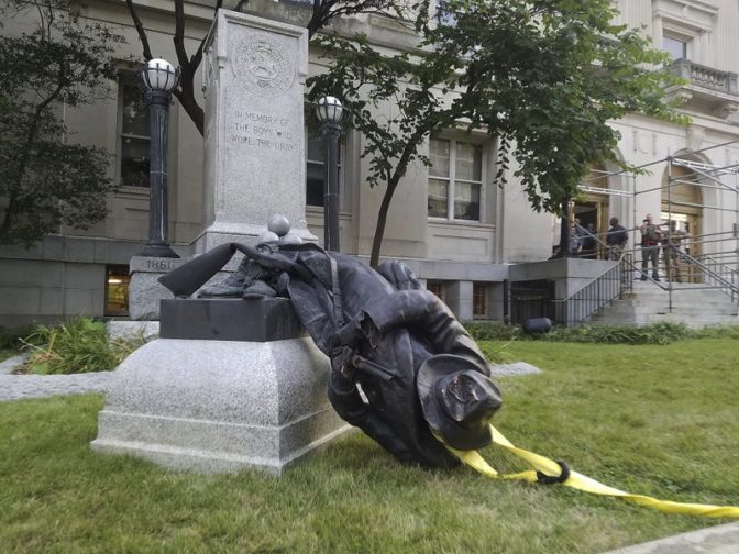 Confederate statues are monuments to the ‘Lost Cause’ cult of white