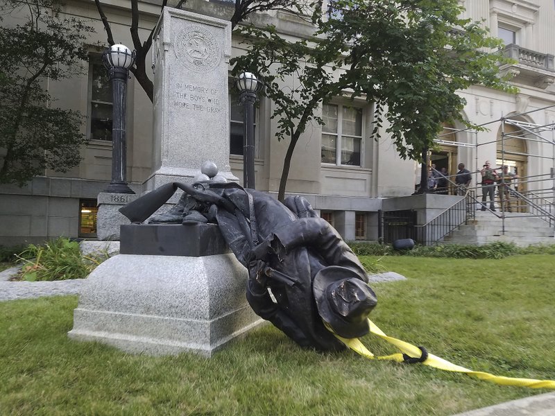 Confederate statues are monuments to the ‘Lost Cause’ cult of white