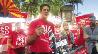 Arizona teachers want to tax the rich for their students
