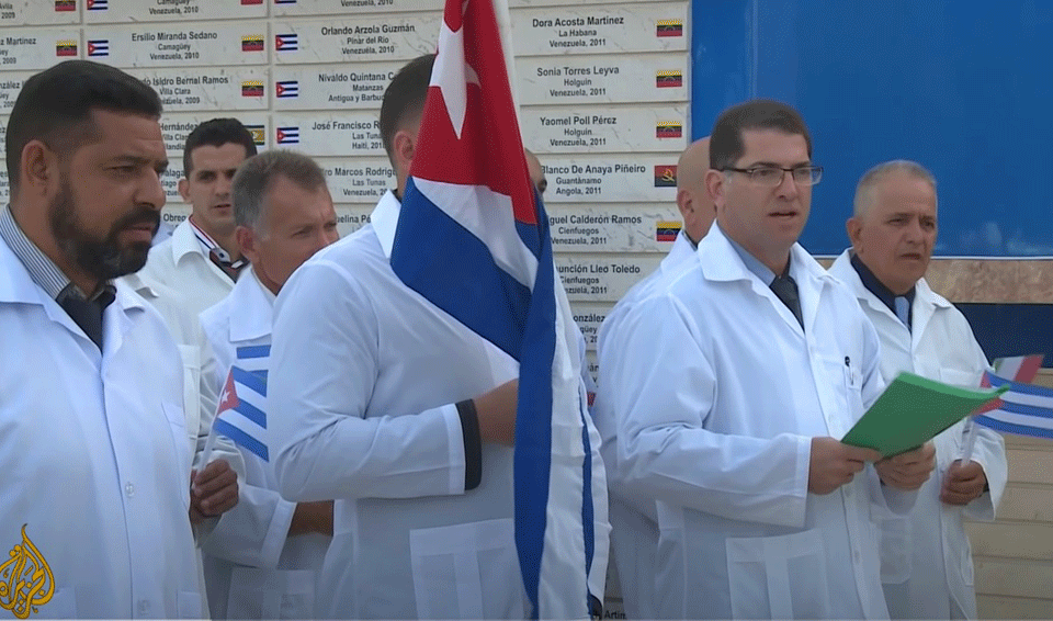 Cuba’s president and international coronavirus fighters talk about the pandemic