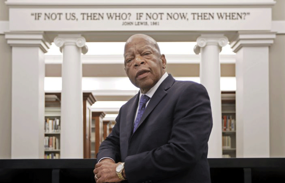 Tributes pour in for civil rights icon John Lewis