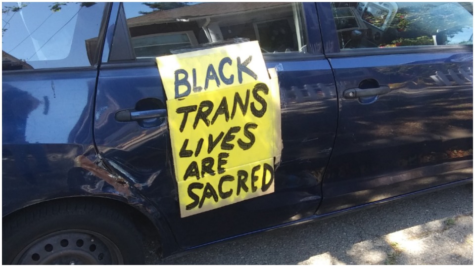 Oakland demonstrators say, ‘Black Trans Lives Matter!’