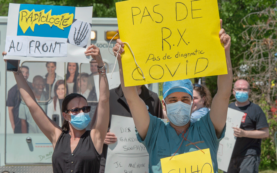 Québec workers fight back against government’s corporate-friendly COVID-19 response