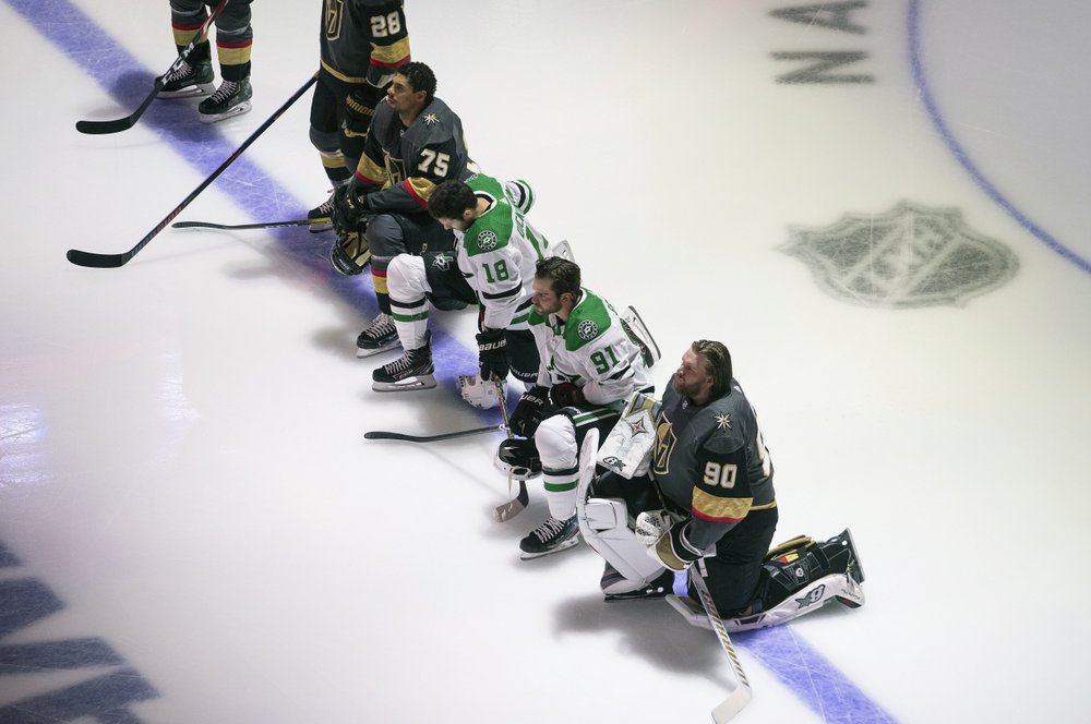 Matt Dumba kneels, NHL puts focus on Black Lives Matter – Twin Cities