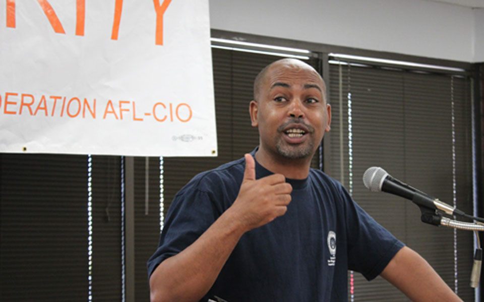 Tefere Gebre, nation’s top Black labor leader, challenges Dems on racism