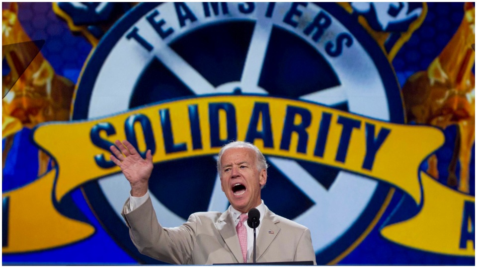 Teamsters union gives thumbs up to Biden-Harris ticket