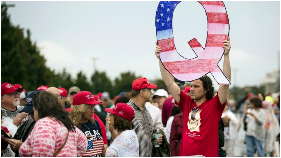 Don’t ignore Trump fanning the flames of QAnon conspiracy theories