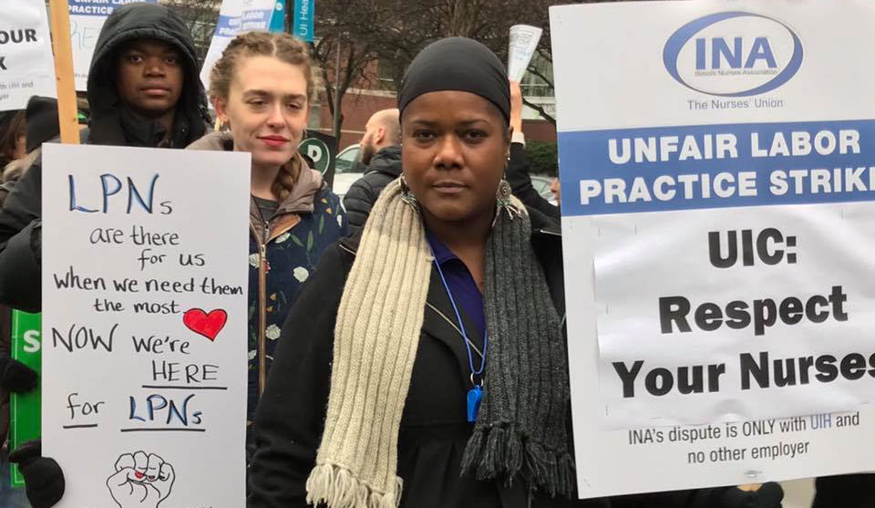 University of Illinois-Chicago nurses and support staff around state set to strike