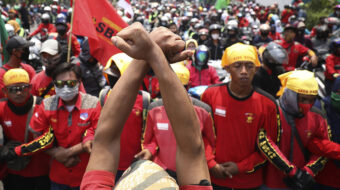 Indonesia: Mass strikes against ‘catastrophic’ assault on workers’ rights and environment
