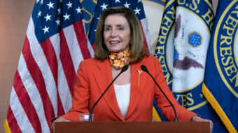 As Trump pushes hate, Pelosi pushes relief for a besieged nation