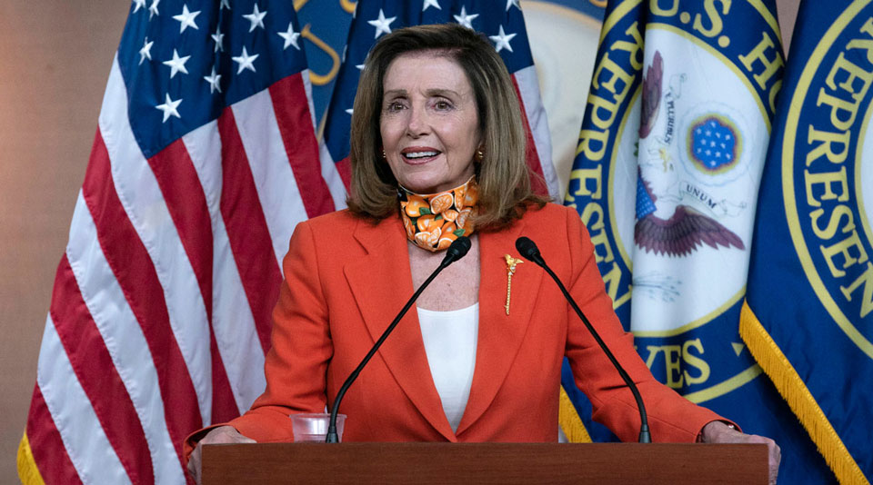 As Trump pushes hate, Pelosi pushes relief for a besieged nation
