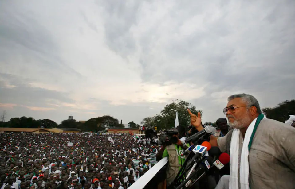 Jerry John Rawlings, 73; revolutionary leader of Ghana