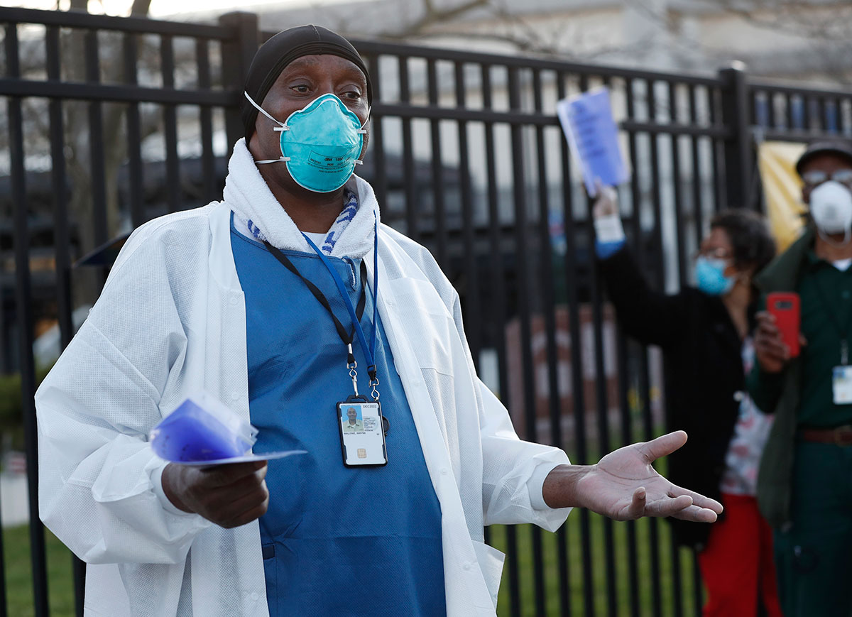 VA workers Shortstaffing and PPE shortages impacting vets’ care