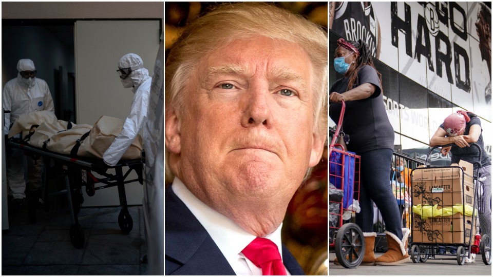 Pandemic responses: Coronavirus deaths climb as Trump stays silent on aid