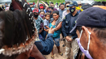 Indigenous people block Trans-Amazon Highway protesting industrial drought