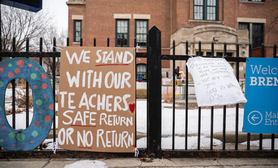 Some local teachers unions balk at unsafe school reopening plans