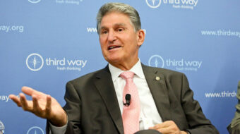 Conservative Democrat Joe Manchin playing a dangerous game