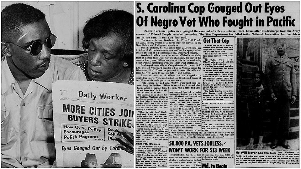 ‘Blinding of Isaac Woodard’: 1946 racist police violence case gets fresh attention
