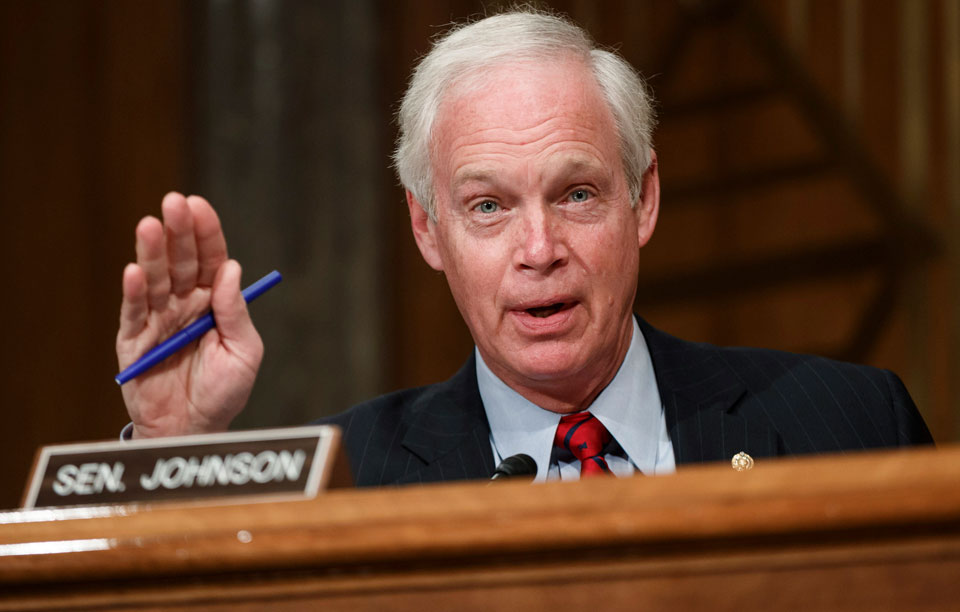 GOP Sen. Ron Johnson of Wisconsin backs Jan. 6 insurrectionists