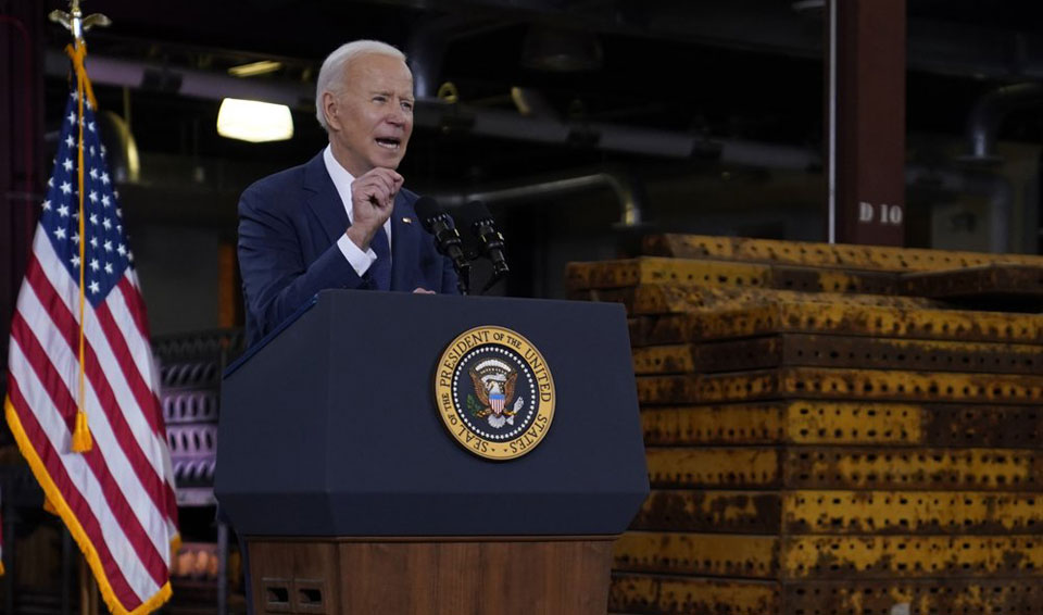 Biden announces huge infrastructure plan to ‘win the future’