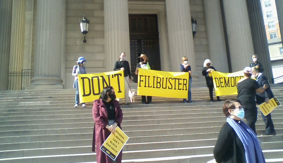 Poor People’s Campaign to senators: ‘Don’t filibuster democracy’