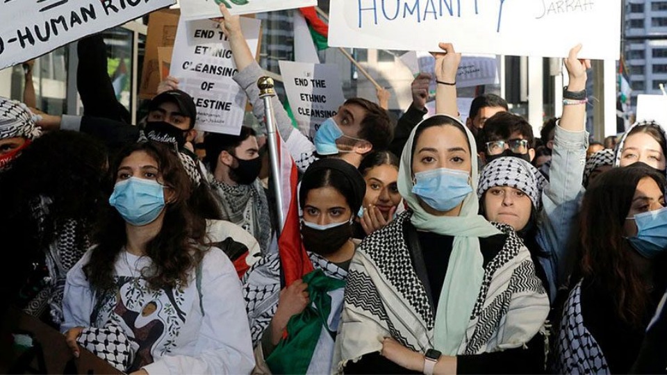 Chicago and nationwide demonstrations demand end to attacks on Palestinians