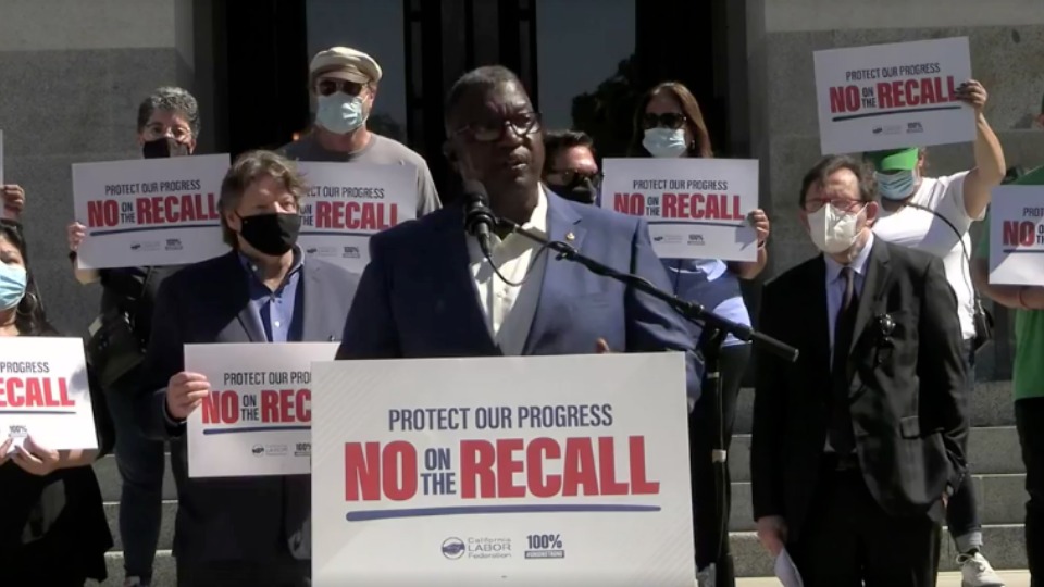 California labor maps plan to stop the Newsom recall