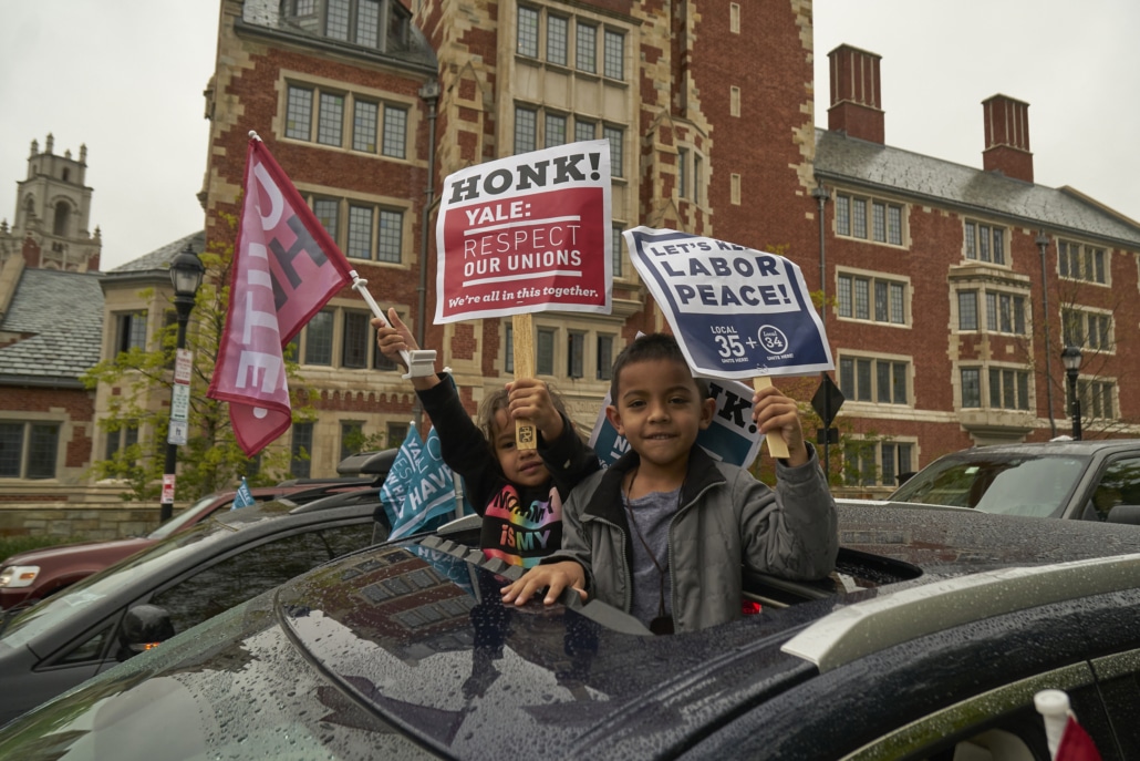 Yale workers and community join in common struggles