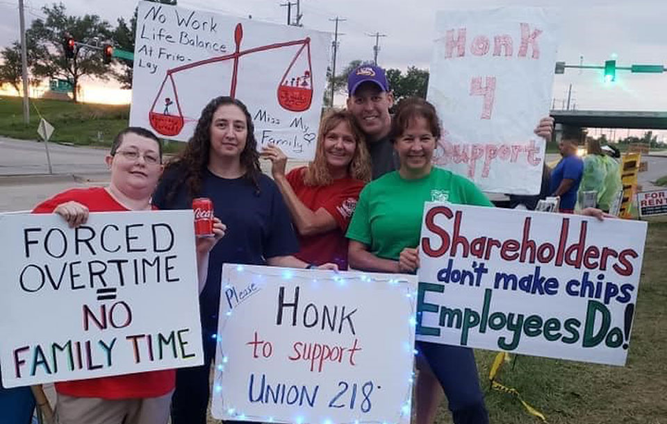 84-hour workweeks force Kansas Frito-Lay workers to strike